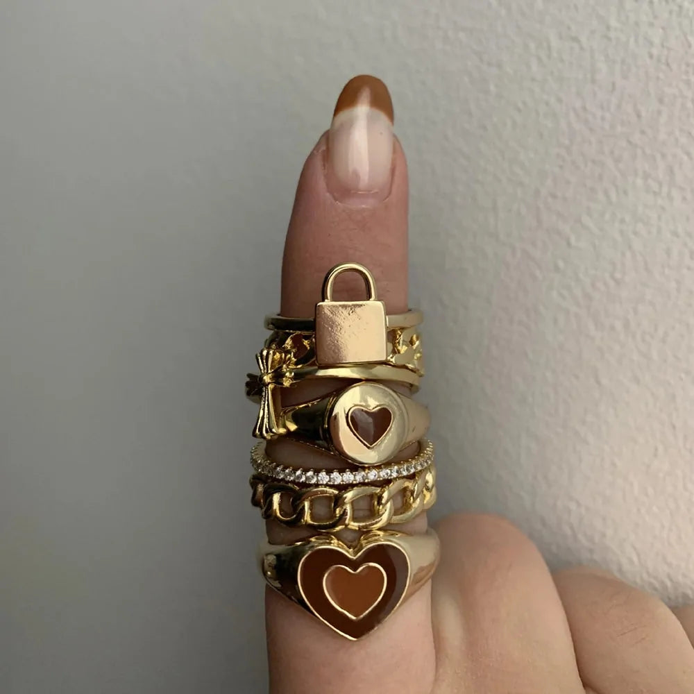 Creative Love Heart Ring